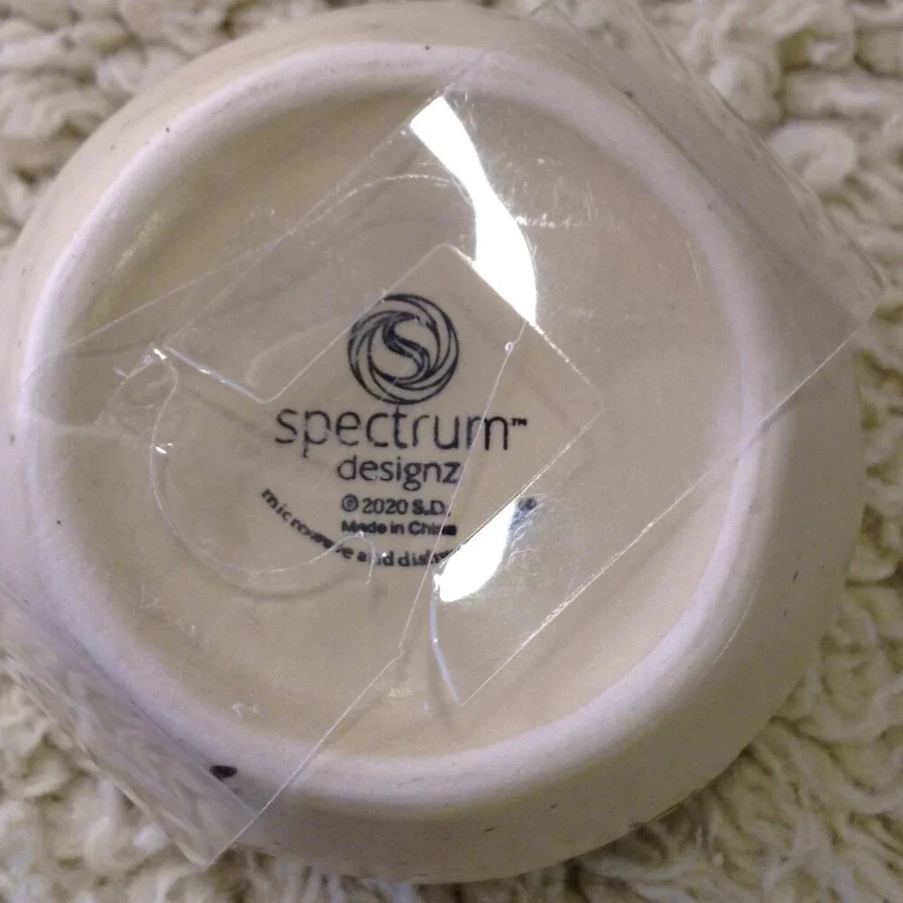 NOS 2020 Spectrum Designz Barney Bee Sugar/Honey Bowl w/lid Cabincore Bee Keeper